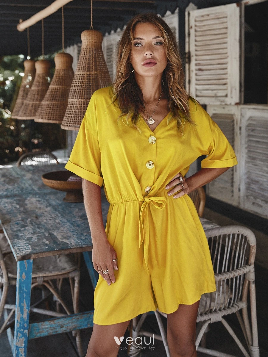 Jumpsuit gul discount