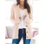 Comfortable Blushing Pink Fall Winter Street Wear Knitting Sweaters 2021 Loose Long Sleeve Women Tops