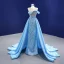 High-end Pool Blue Beading Pearl Sequins Prom Dresses 2021 Trumpet / Mermaid Scoop Neck Sleeveless Backless Chapel Train Formal Dresses