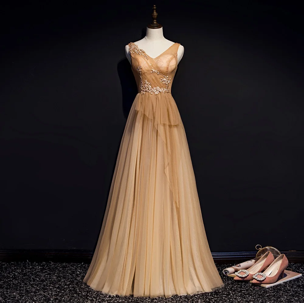 sachin and babi light blue dress Gold Color Prom Dress Backless, Dresses For Graduation Party, Evening  Dress, Formal Dress