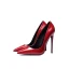 Chic / Beautiful Burgundy Evening Party Pumps 2019 Patent Leather 12 cm Stiletto Heels Pointed Toe Pumps