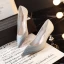 Moderne / Mode Argenté Soirée Escarpins 2019 6 cm Talons Aiguilles À Bout Pointu Escarpins