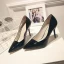 Chic / Beautiful Black OL Pumps 2019 Patent Leather 8 cm Stiletto Heels Pointed Toe Pumps