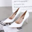 Chic / Beautiful White OL Pumps 2019 9 cm Stiletto Heels Pointed Toe Pumps