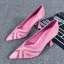 Moderne / Mode Rose Bonbon Soirée Escarpins 2019 Cuir Daim 8 cm Talons Aiguilles À Bout Pointu Escarpins