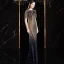 Charmant Multi-Couleurs Robe De Soirée 2020 Trompette / Sirène Encolure Dégagée Fait main Perlage Cristal Paillettes Manches Courtes Longue Robe De Ceremonie