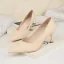 Simple Beige OL Escarpins 2019 6 cm Talons Aiguilles À Bout Pointu Escarpins