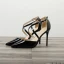 Chic / Beautiful Black Evening Party Womens Sandals 2020 Patent Leather 10 cm Stiletto Heels Pointed Toe Sandals