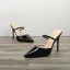 Modest / Simple Black Casual Womens Sandals 2020 Patent Leather 10 cm Stiletto Heels Pointed Toe Sandals