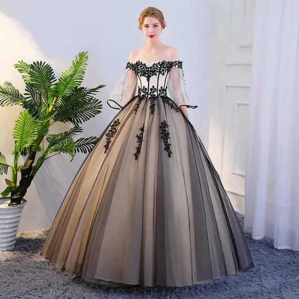 Ball Gown Winter Formal Outfits 2018 Winter Formal Dresses Long Elegant  Ball Gowns Couture Candy