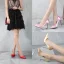 Enkla Röd Kontors Pumps 2020 Satin 11 cm Stilettklackar Spetsiga Pumps