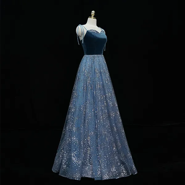 A-line Spaghetti Straps Long Prom Dresses, Velvet 2020 Long Prom Dresses A-line Spaghetti Straps Long Prom Dresses, Velvet 2020 Long Prom Dresses