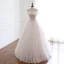 High End Rosa Perle Brautkleider / Hochzeitskleider 2020 A Linie Eckiger Ausschnitt Ärmellos Rückenfreies Lange