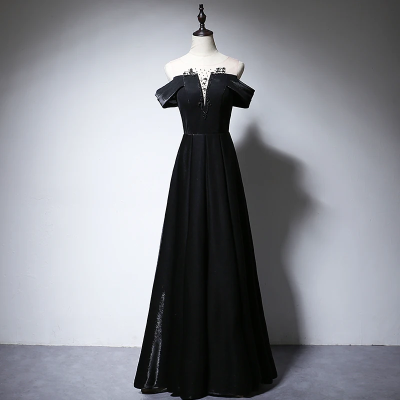 slim fit dress slacks Mirabella Long Sleeve Fitted Evening Dress main image 0