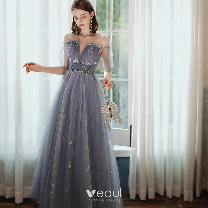 Cinderella Divine CB056 Deep Mauve Metallic Evening Dress|Engagement|Indowestern  – MarlasFashions.com