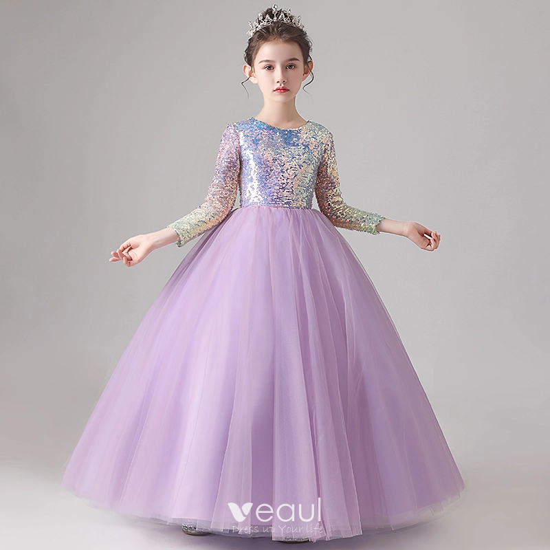 Flower girl outlet dresses lavender color