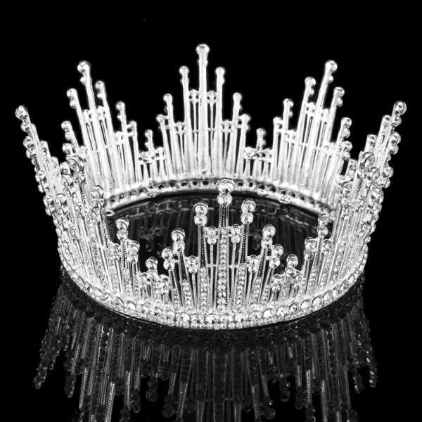 Złote Rhinestone Perła Metal Tiara 2017 Vintage Najpiękniejsze / Ekskluzywne Biżuteria Ślubna