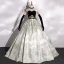 Elegante Schwarz Satin Drucken Ballkleider 2022 Ballkleid Rundhalsausschnitt Gold Stoffgürtel Ärmellos Rückenfreies Lange Festliche Kleider