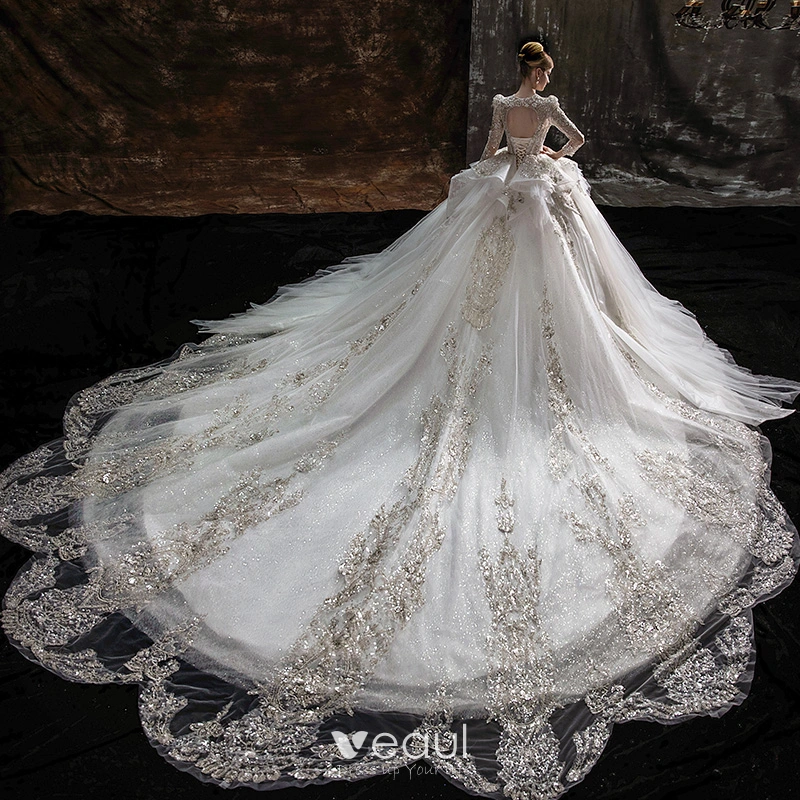 chinese dress ladies Luxury Tulle Ball Bridal Gown – GALINA COUTURE