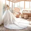 Charming Ivory Wedding Dresses 2020 Ball Gown Strapless Rhinestone Lace Flower Sleeveless Backless Royal Train