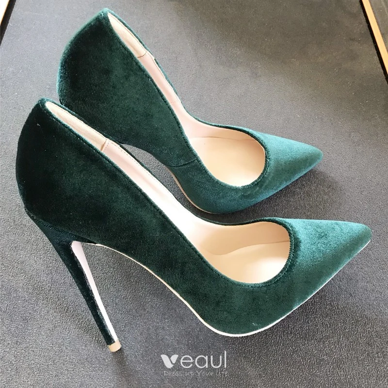 Buy Dark Green Heeled Sandals for Women by AJIO Online | Ajio.com