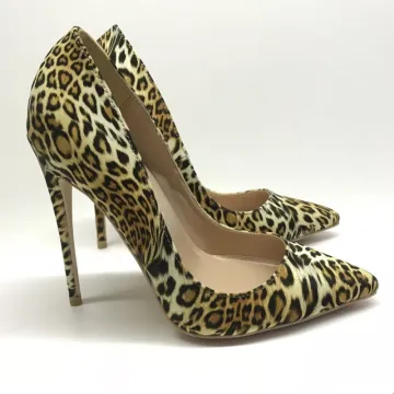 Unique Imprimé Léopard Club De Carnaval Escarpins 2020 12 Cm Talons Aiguilles À Bout Pointu Escarpins