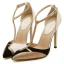 Charmant Blanche Soirée Chaussures Femmes 2020 T-Strap Faux Diamant 11 cm Talons Aiguilles À Bout Pointu Talons Hauts