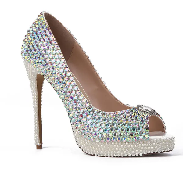 Multicolor rhinestone heels shop
