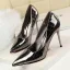 Chic / Belle Bronze Club de carnaval Escarpins 2020 Cuir Verni 9 cm Talons Aiguilles À Bout Pointu Escarpins