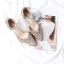 Scintillantes Doré Faux Diamant Chaussure De Mariée 2020 Cuir Glitter Paillettes Bride Cheville 9 cm Talons Aiguilles À Bout Pointu Mariage Talons