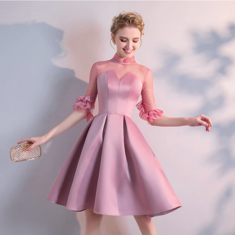 slim fit dress slacks LTP1279,Sweet Pink Organza Homecoming Dresses,A-Line Graduation Dress –  Laylatailor Shop