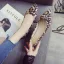 Affordable Khaki Leopard Print Casual Womens Shoes 2020 Pointed Toe Flat Heels