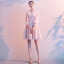 Chic / Beautiful Blushing Pink Homecoming Graduation Dresses 2020 A-Line / Princess V-Neck Tassel 3/4 Sleeve Short Formal Dresses