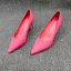 Classy Candy Pink Evening Party Pumps 2020 Leather 7 cm Stiletto Heels Pointed Toe Pumps