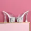 Chic / Belle Blanche Jardin / Extérieur Cristal Sandales Femme 2020 17 cm Talons Épais Peep Toes / Bout Ouvert Sandales
