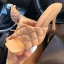 Affordable Beige Casual Womens Sandals 2020 9 cm Stiletto Heels Open / Peep Toe Sandals