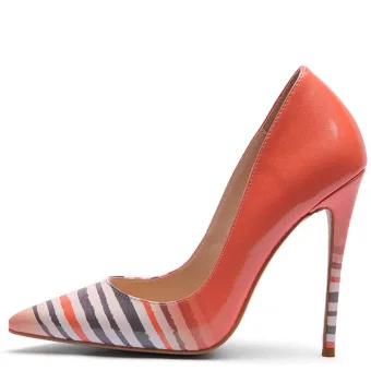 Chic Beautiful Multi Colors Street Wear Pumps 2020 Patent Leather 12 Cm Stiletto Heels Pointed Toe Pumps