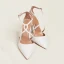 Sexy White Street Wear Womens Sandals 2020 X-Strap 10 cm Stiletto Heels Pointed Toe Sandals