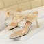 Sexy Summer Beige Cocktail Party Womens Sandals 2020 Lace Bow 7 cm Stiletto Heels Open / Peep Toe Sandals