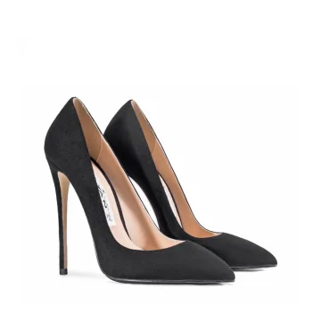Chic Belle Noire Bureau Ol Escarpins 2020 12 Cm Talons Aiguilles À Bout Pointu Escarpins