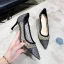Chic / Belle Noire Dansant Tachetée Escarpins 2020 7 cm Talons Aiguilles À Bout Pointu Escarpins