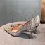 Scintillantes Argenté Paillettes Chaussure De Mariée 2020 Cuir Faux Diamant 8 cm Talons Aiguilles À Bout Pointu Mariage Escarpins