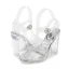 Sexy Transparent Silber Karneval Club Sandalen Damen 2020 11 cm Thick Heels Peeptoes Sandaletten