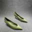 Simple Vert Trèfle Désinvolte Escarpins 2020 7 cm Talons Aiguilles À Bout Pointu Escarpins