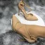 Modest / Simple Nude Street Wear Womens Sandals 2020 X-Strap 10 cm Stiletto Heels Pointed Toe Sandals