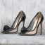 Snygga / Fina Svarta Bal Pumps 2020 12 cm Stilettklackar Spetsiga Pumps