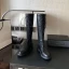 Fashion Chic / Beautiful Winter Black Mid Calf Womens Boots 2020 Street Wear Round Toe Flat Boots