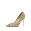 Glitter Goud Pailletten Avond Pumps 2020 10 cm Naaldhakken / Stiletto Spitse Neus Pumps