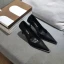 Unique Blanche Bureau OL Escarpins 2020 Cuir 8 cm Talons Aiguilles À Bout Pointu Escarpins