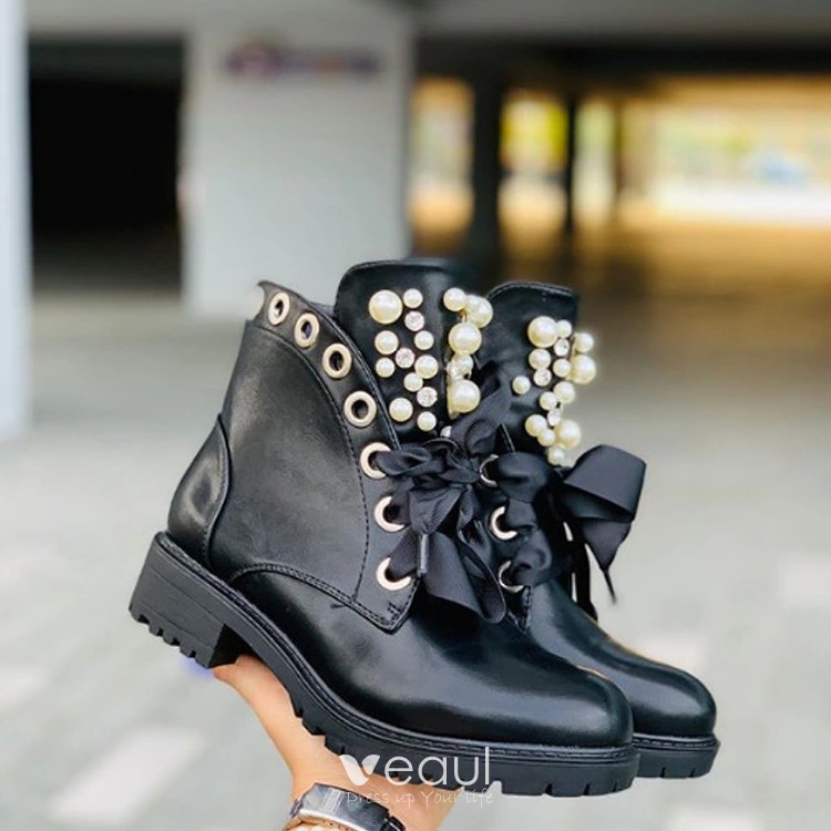 Bottines a perles femme best sale